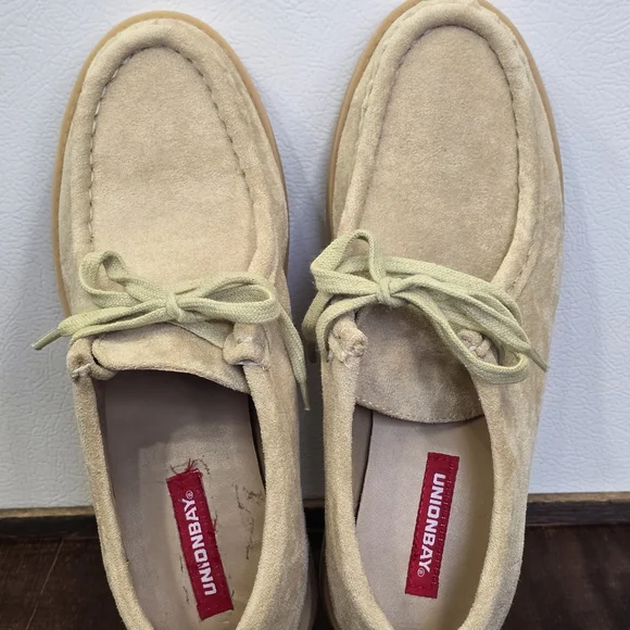 Womens UNIONBAY Tan Suede Shoes - Picture 4 of 6